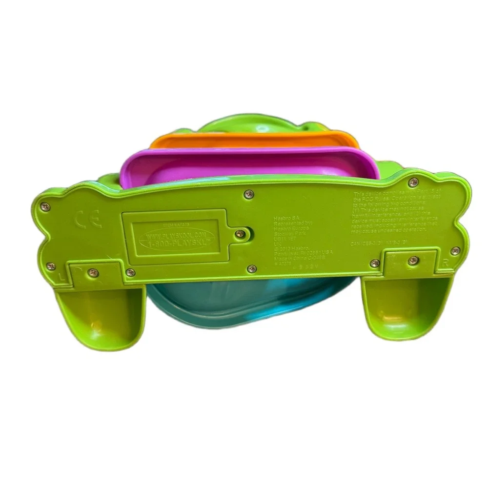 Playskool Feed Me Froggy Ball Ramp Toddler Toy Green Hasbro A7378 with 3 Balls